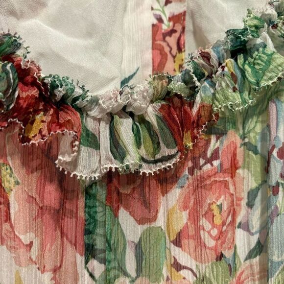 NWT. ZIMMERMANN 100% silk dress Sz AU2 US8 multi color - Picture 12 of 16